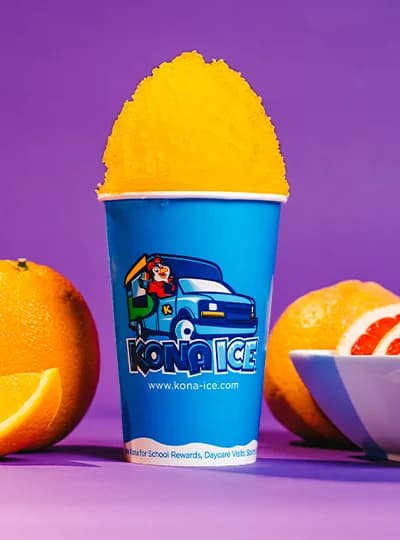Orange Kona Ice
